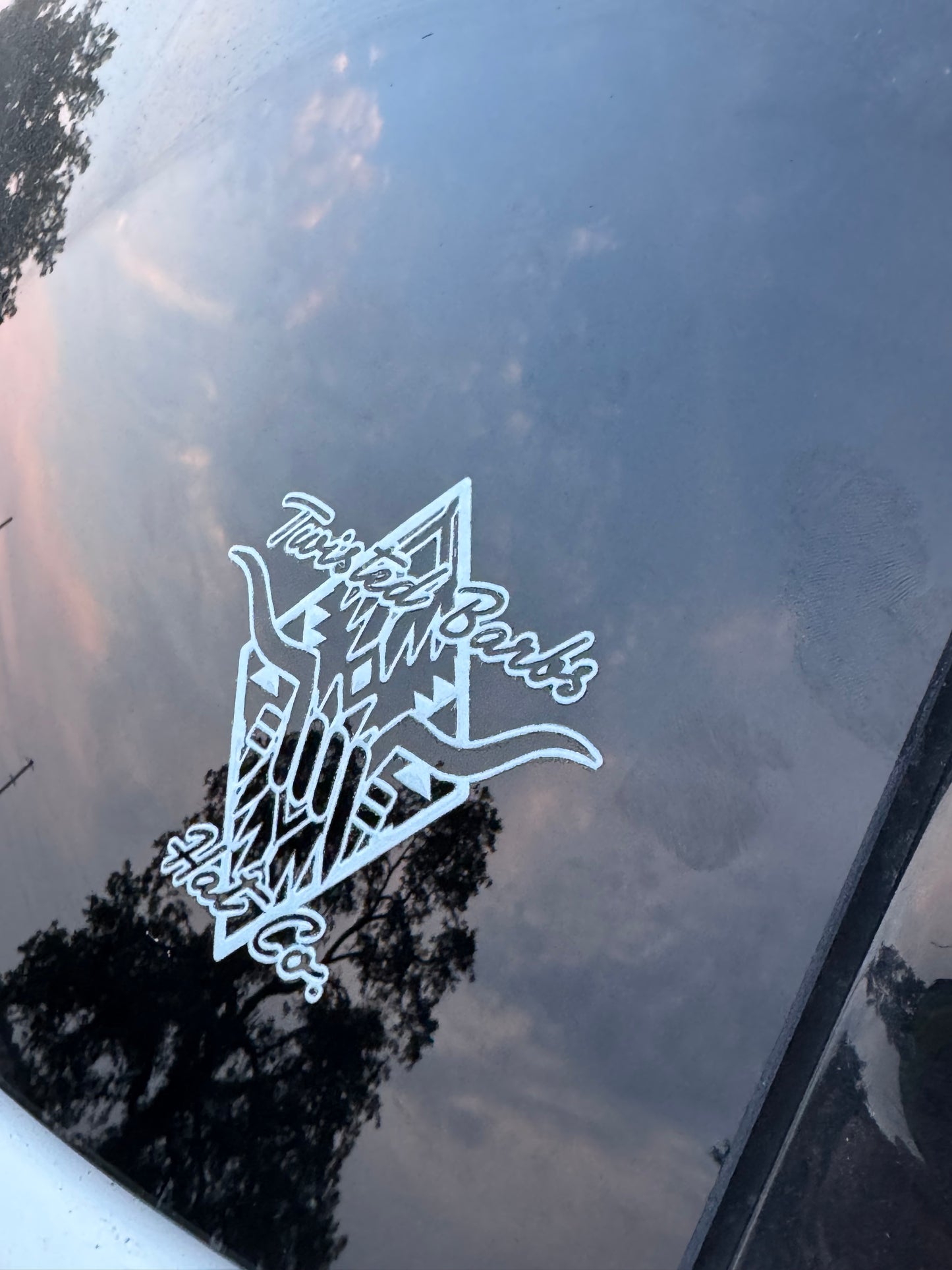 TBHC Small Glass Decal