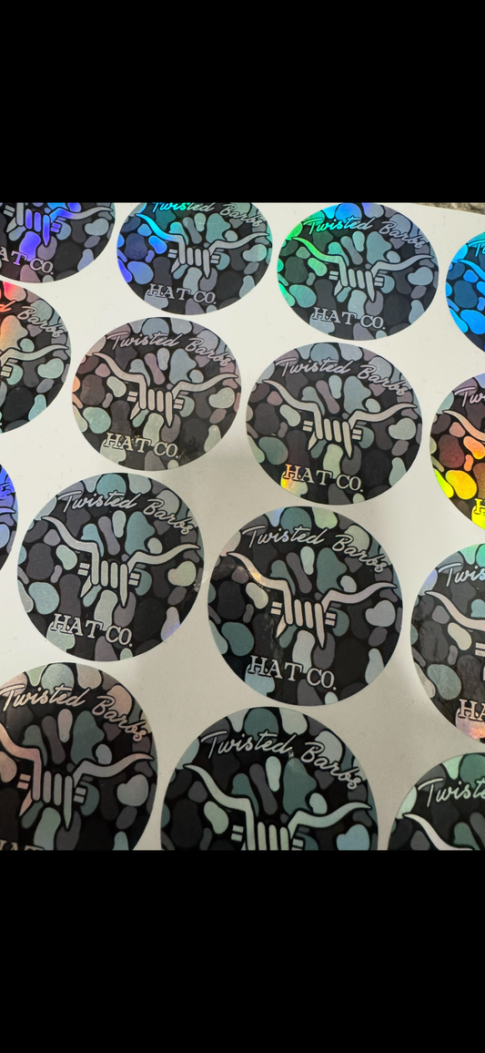 Twisted Barbs Sticker